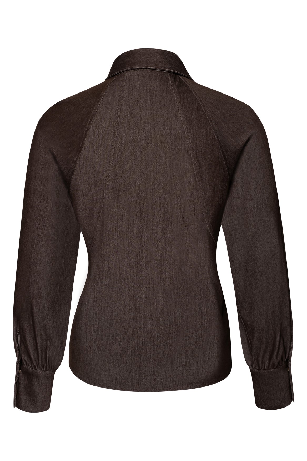 Pino Blouse in Denim Brown – Kimara Fashion