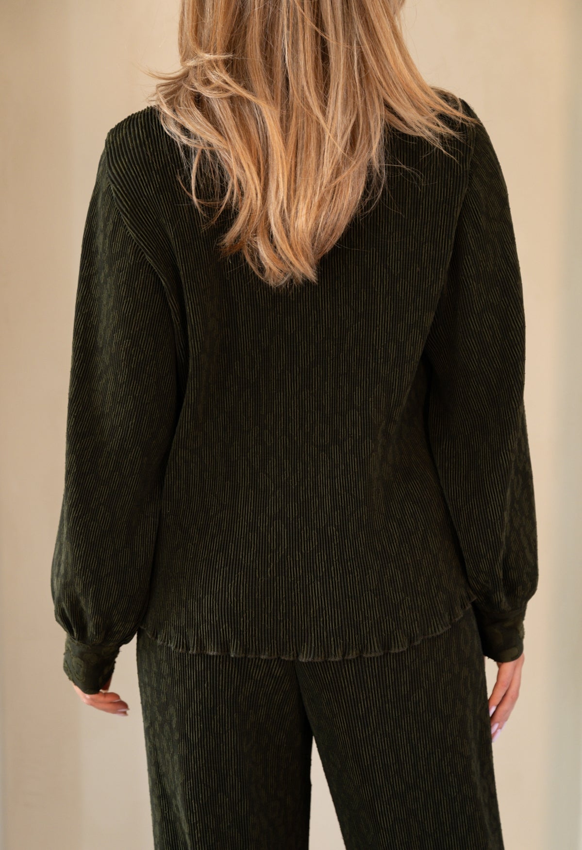 Kita Blouse in Olive Mirage – Kimara Fashion