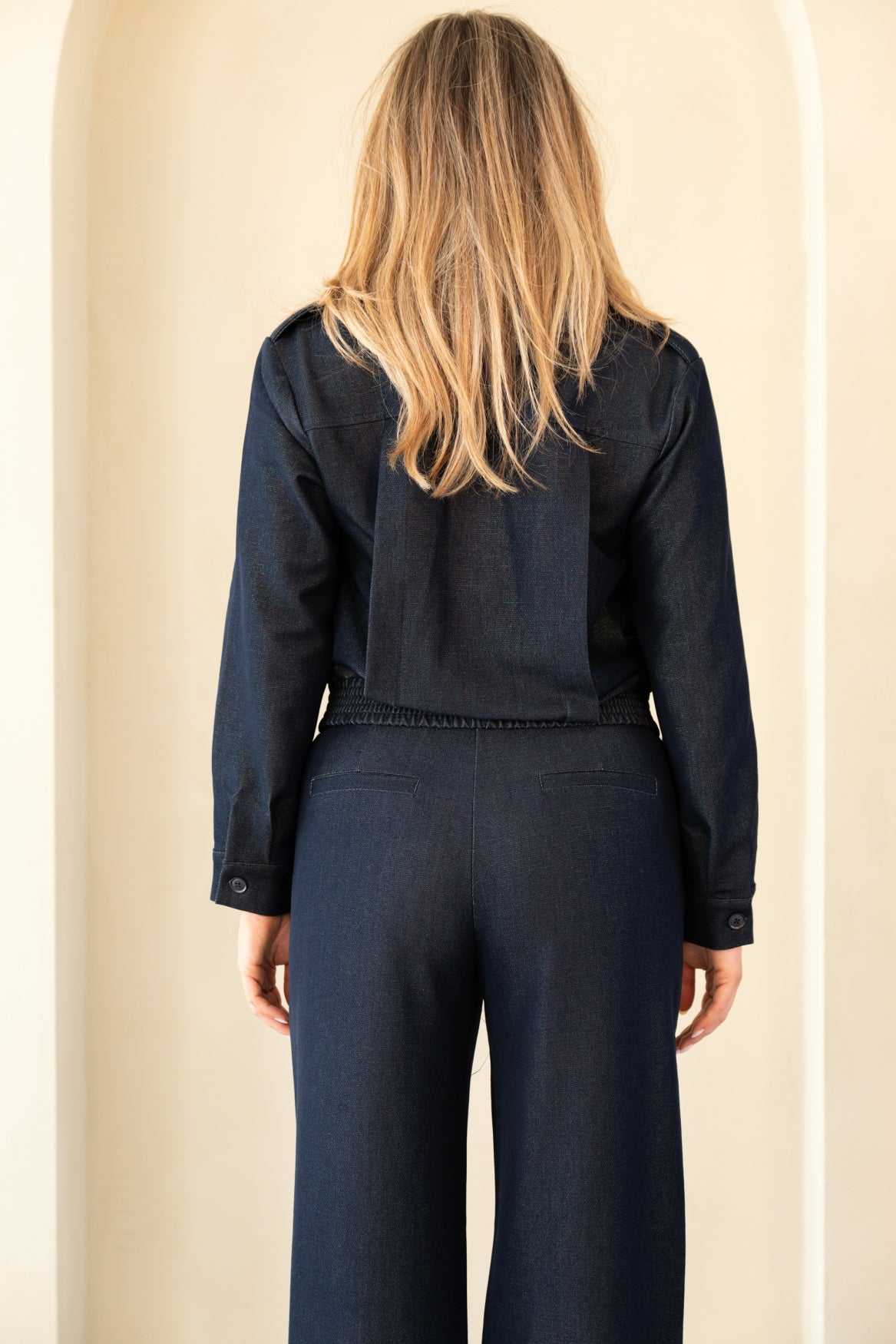 Lonne Jacket in Denim Blue – Kimara Fashion