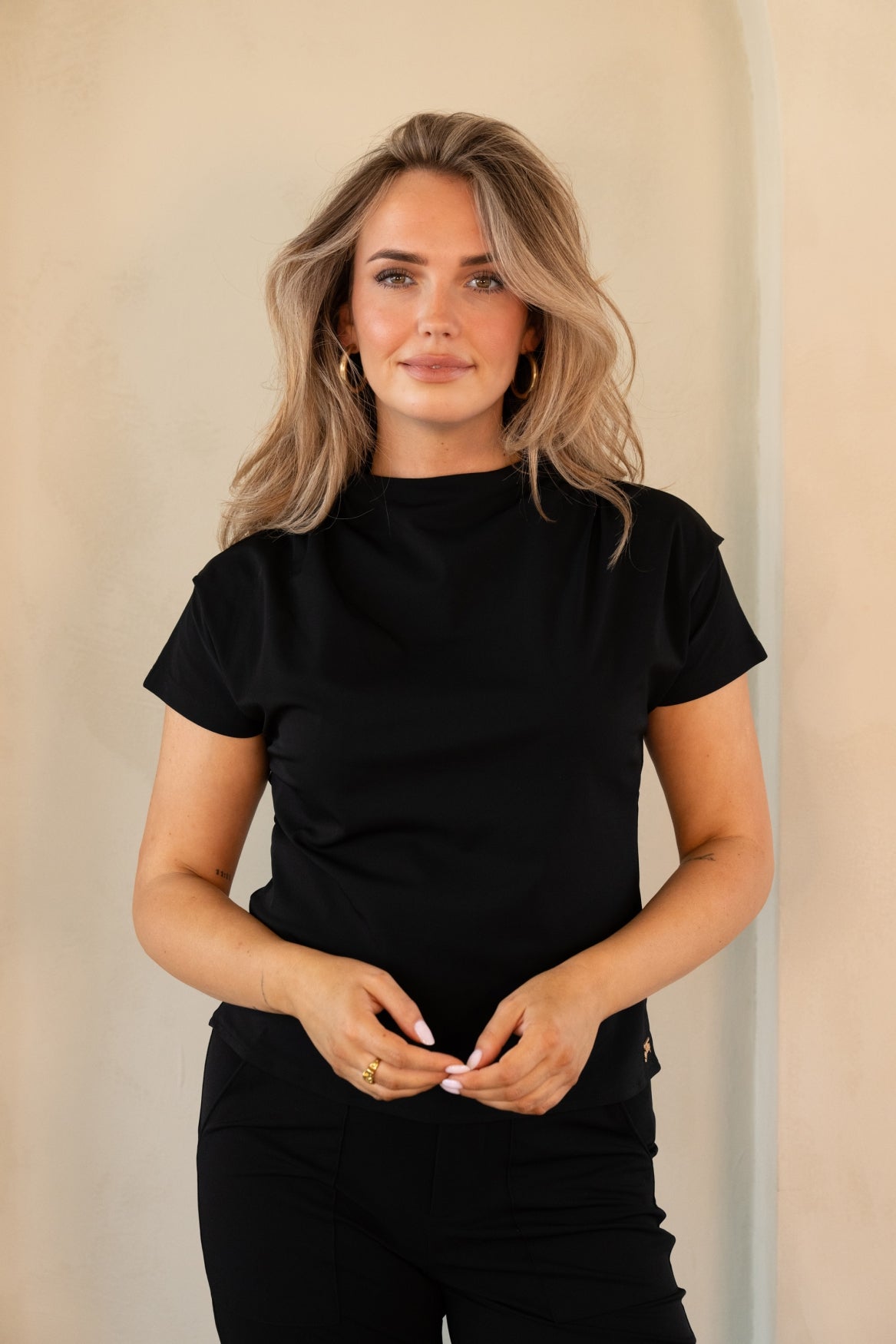 Birgit Top 2 in Black – Kimara Fashion