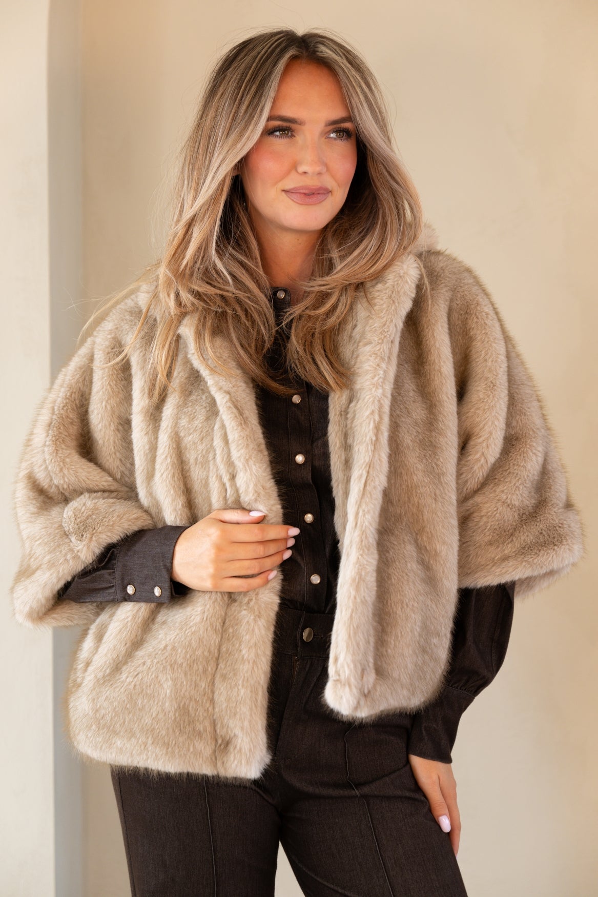 Avery Jacket 2 in Brown – Kimara Fashion