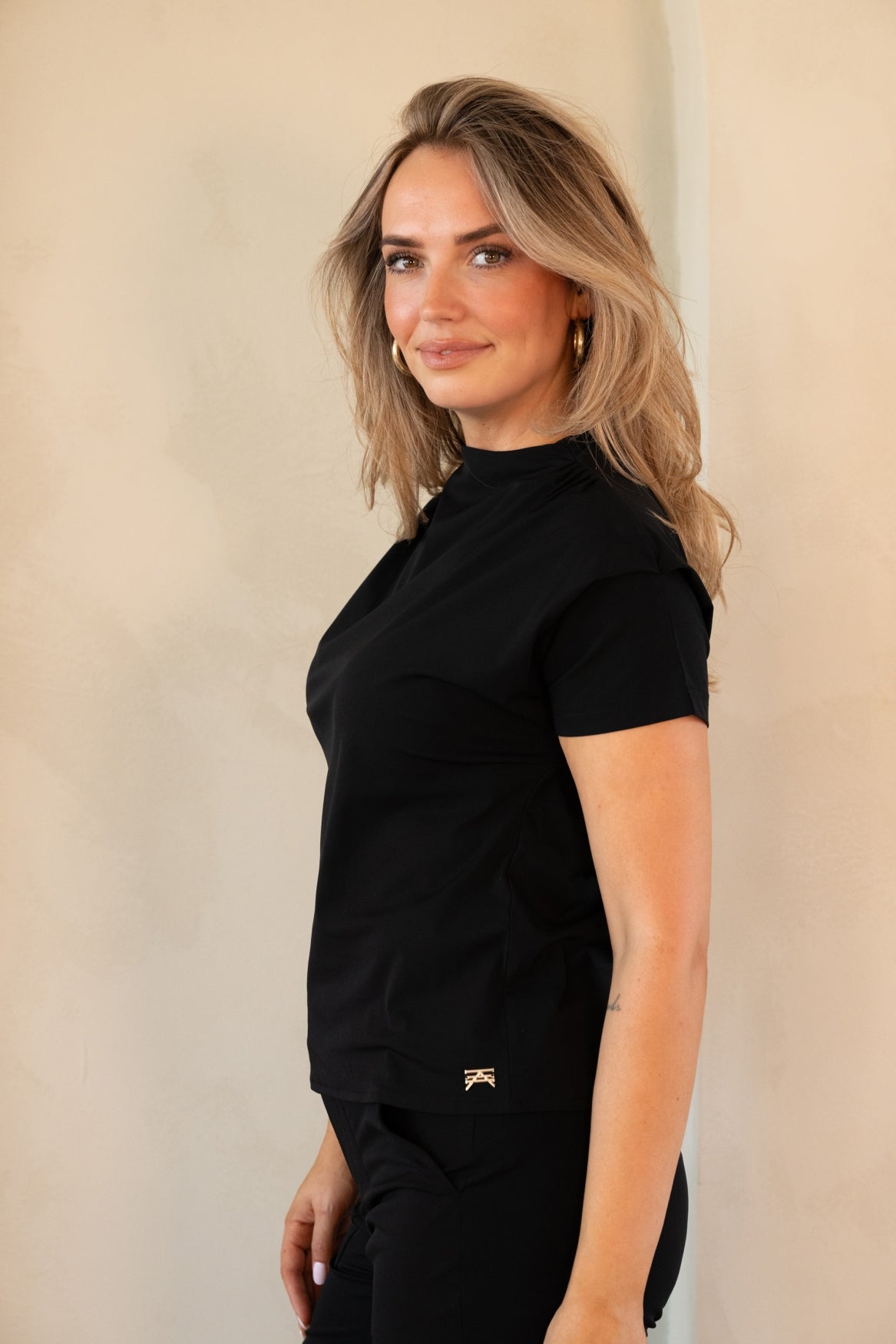Birgit Top 2 in Black – Kimara Fashion