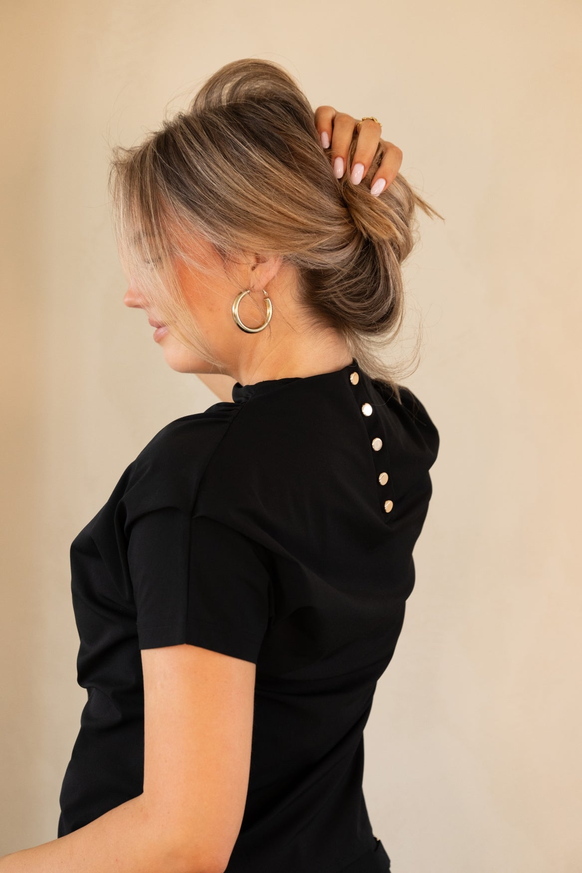 Birgit Top 2 in Black – Kimara Fashion