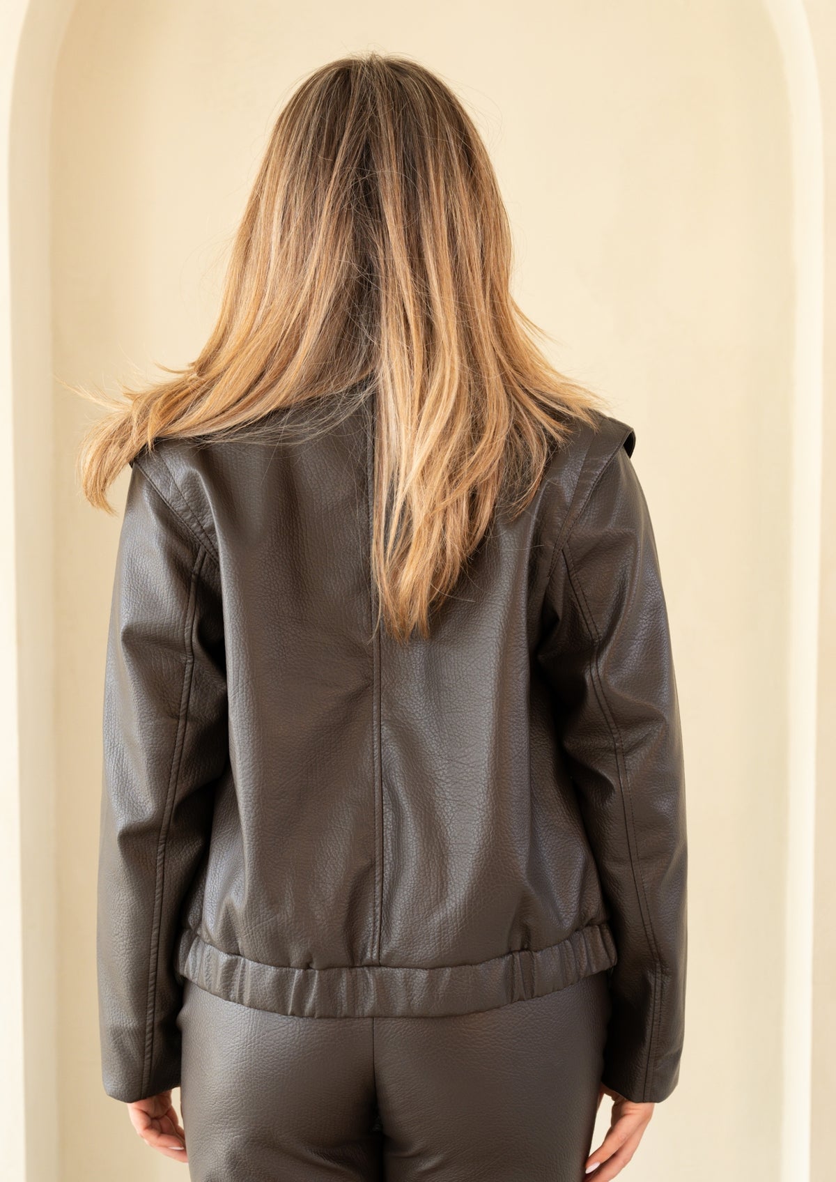 Nina Bomber in Brown – Kimara Fashion