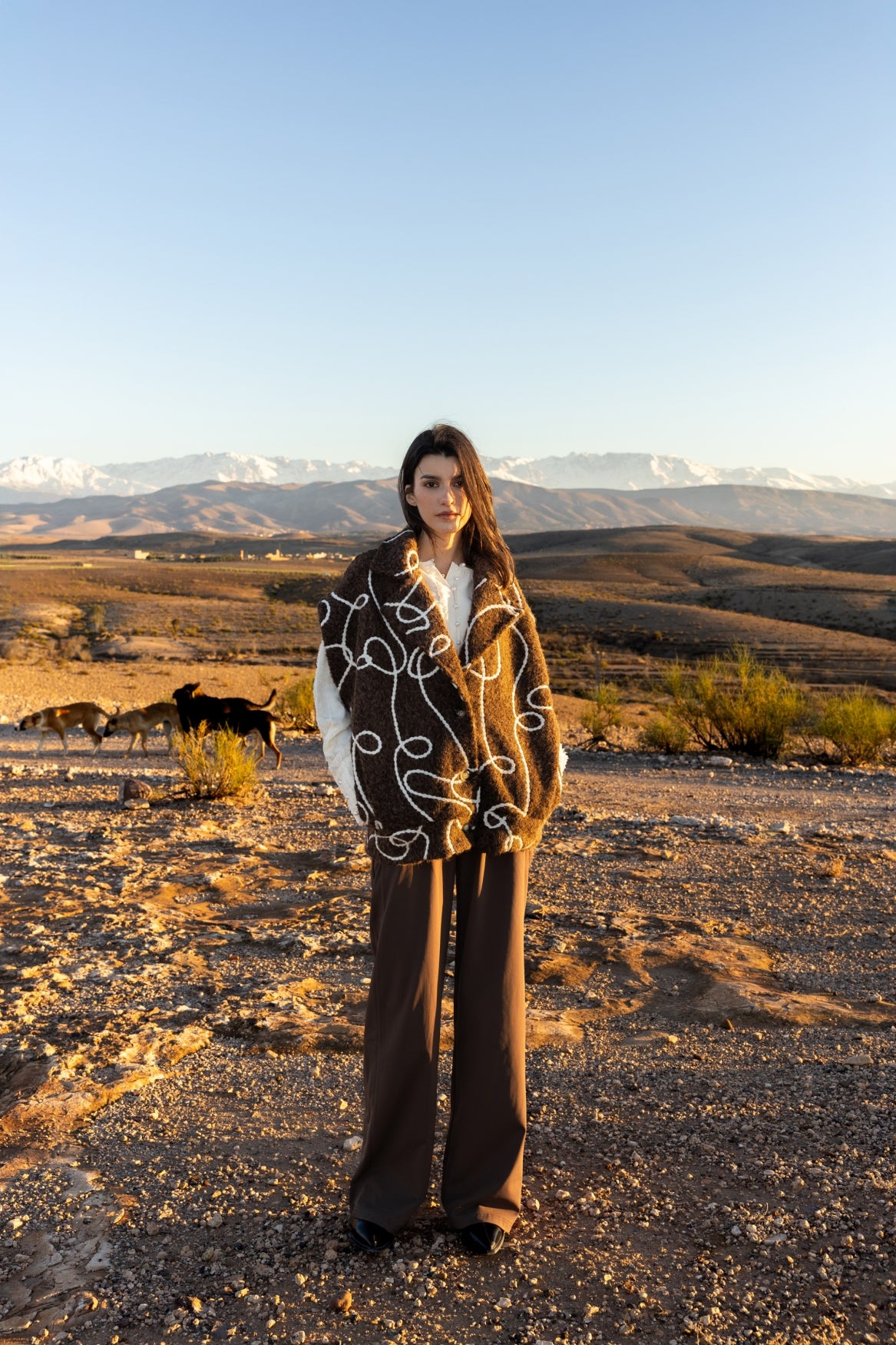 Yara Trousers in Prume – Kimara Fashion