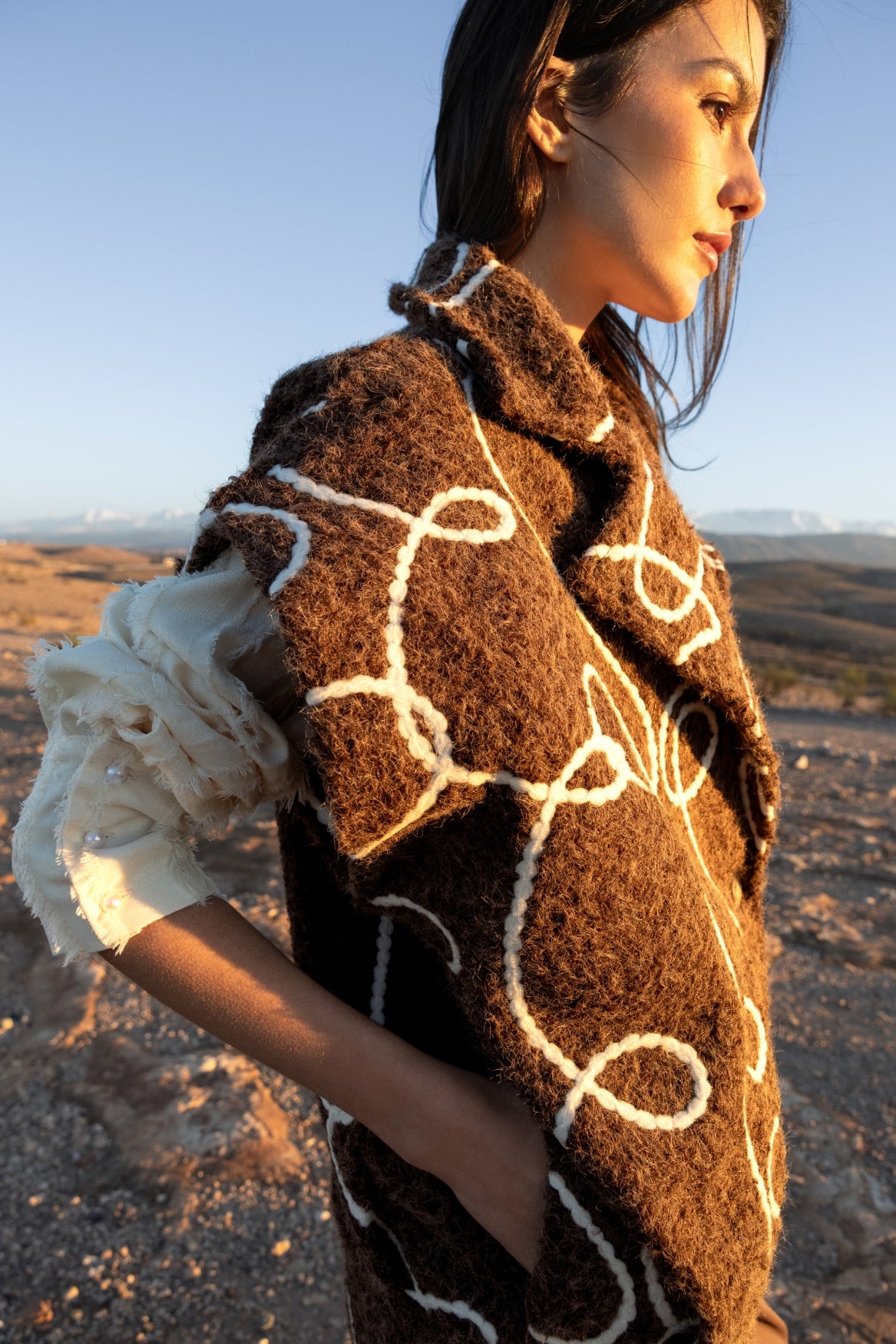 Maria Gilet in Brown – Kimara Fashion
