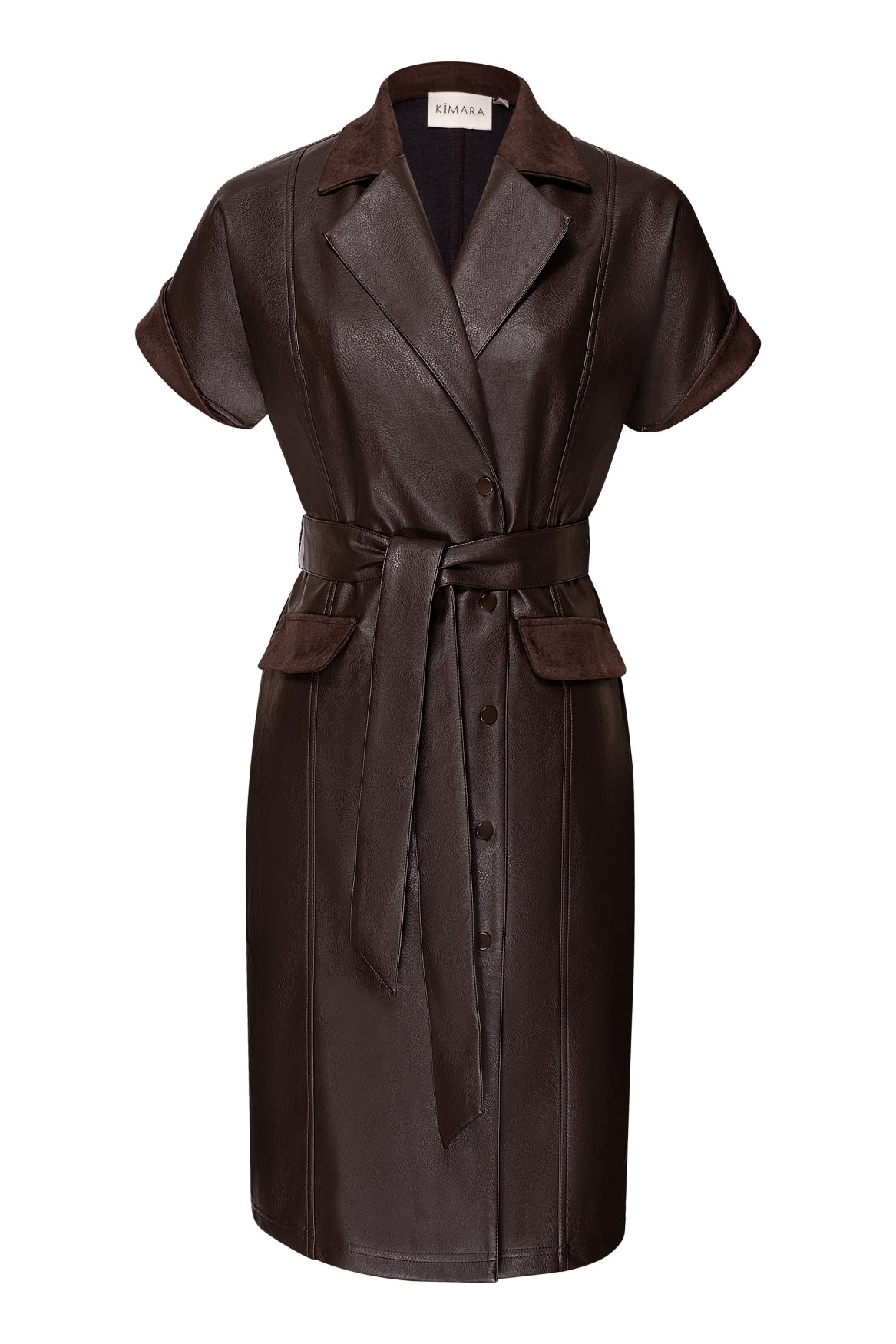 Izzy Dress in Brown – Kimara Fashion