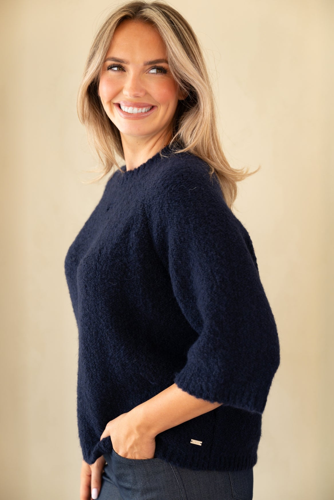 Aspen Pullover in Dark Blue – Kimara Fashion