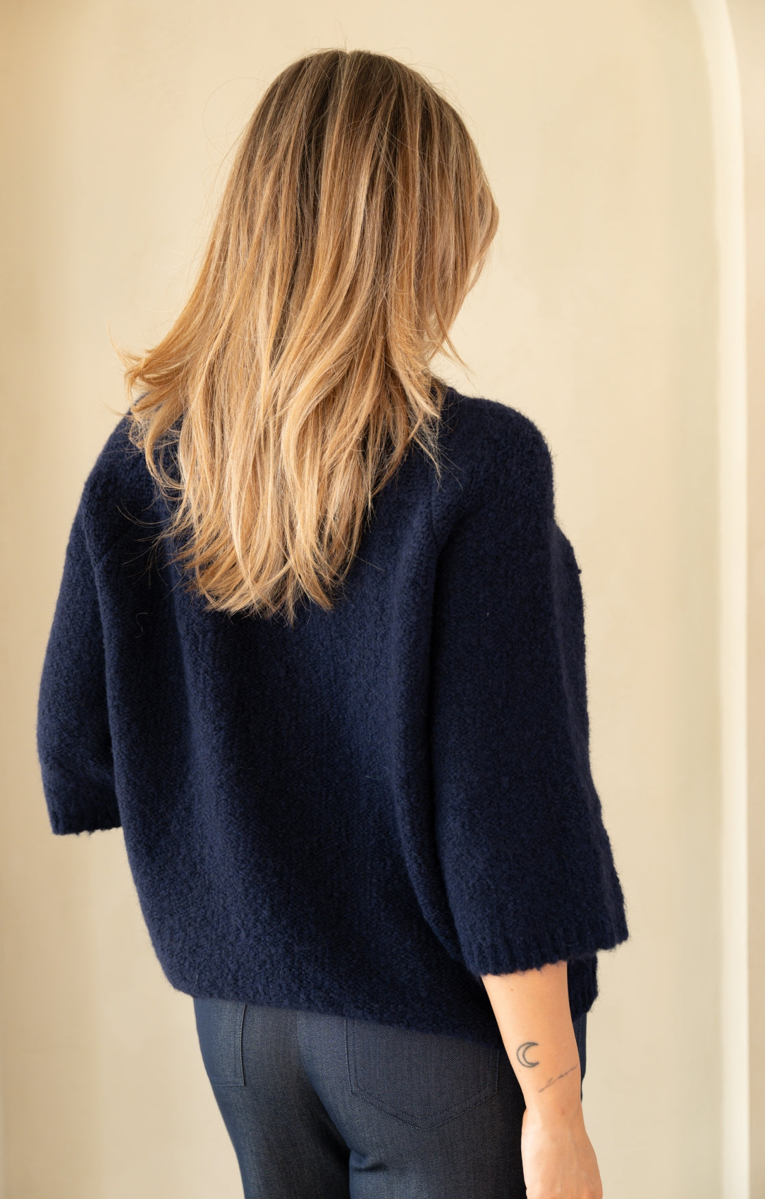 Aspen Pullover in Dark Blue – Kimara Fashion