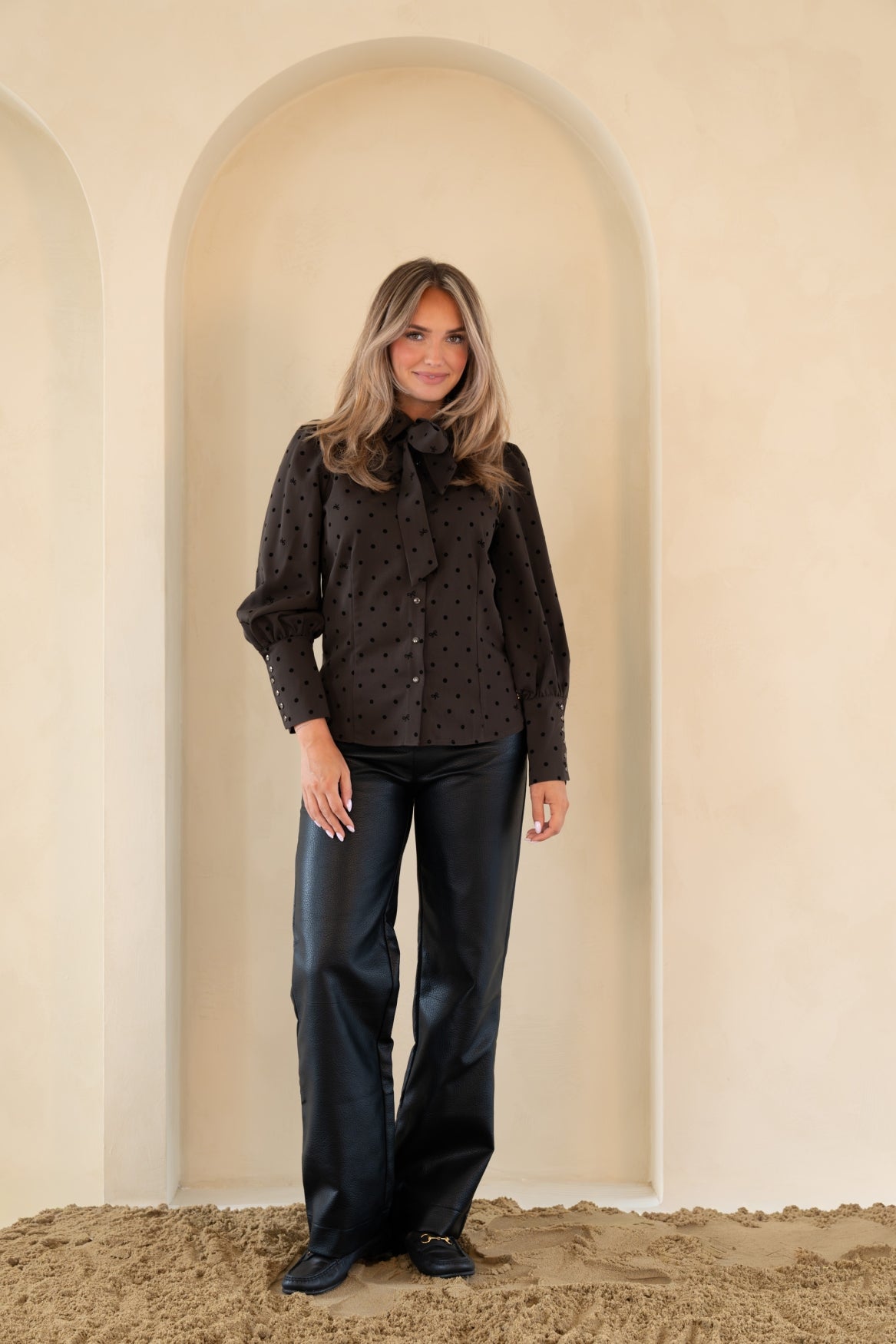 Zara Blouse in Medina Mist – Kimara Fashion