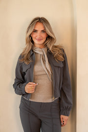 Pearl Bomber 3 | Grey Souk