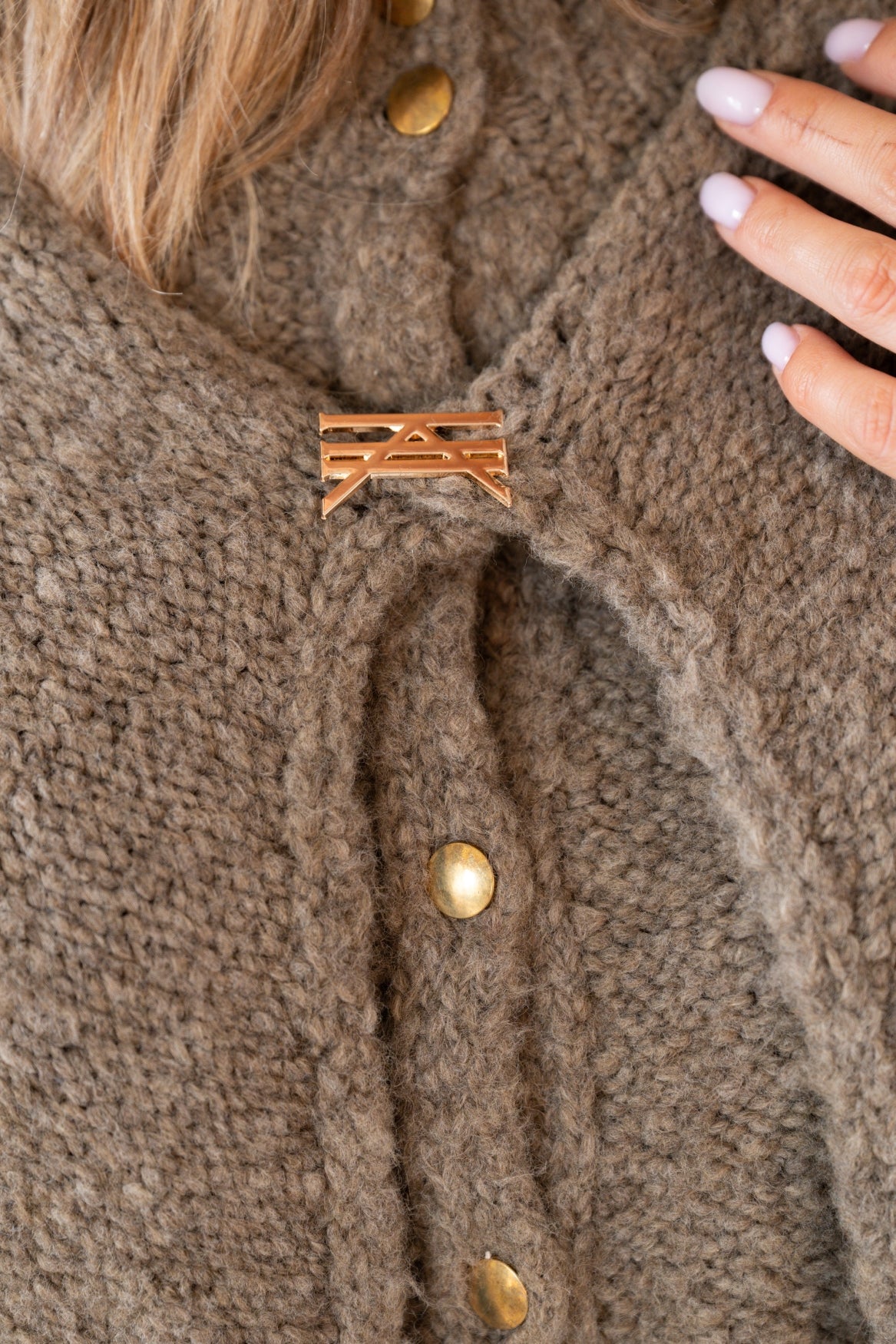 Effi Poncho in Ash – Kimara Fashion