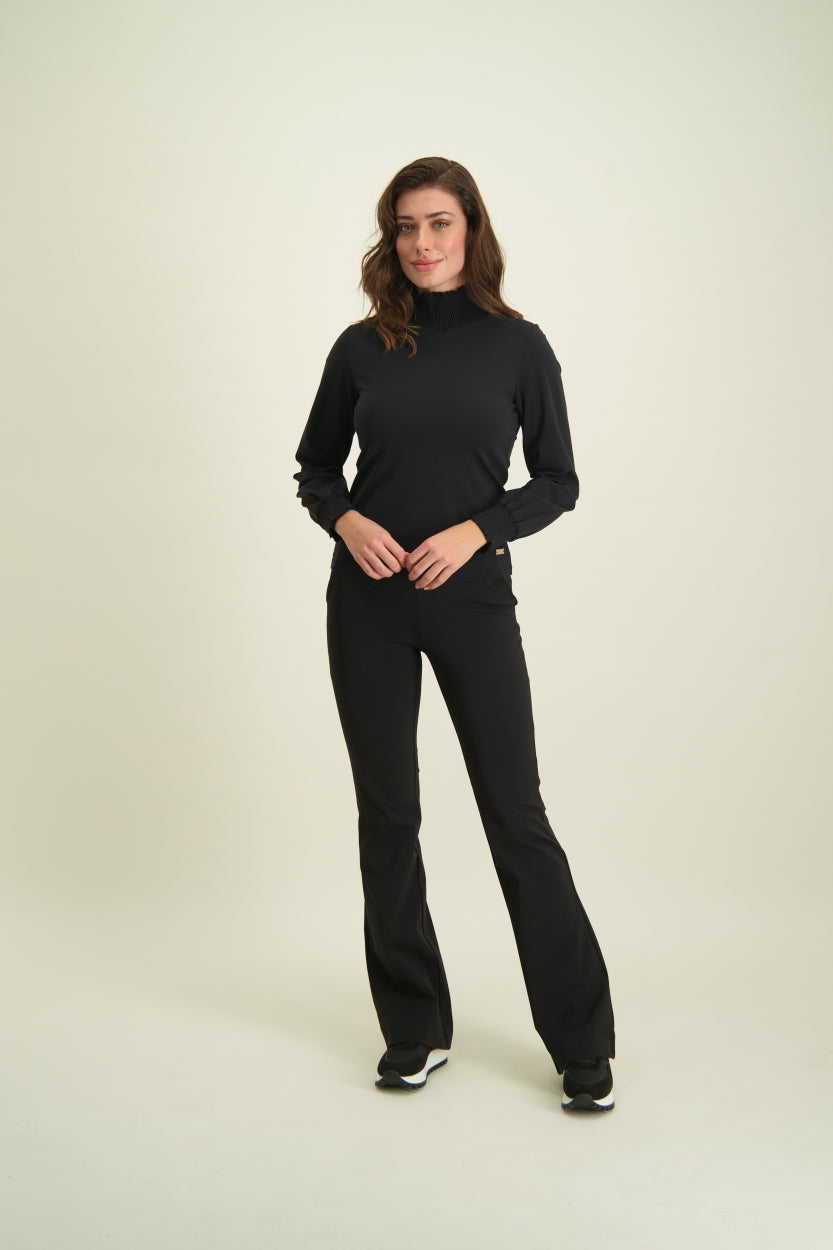 Serena Flared in Black – Kimara Fashion
