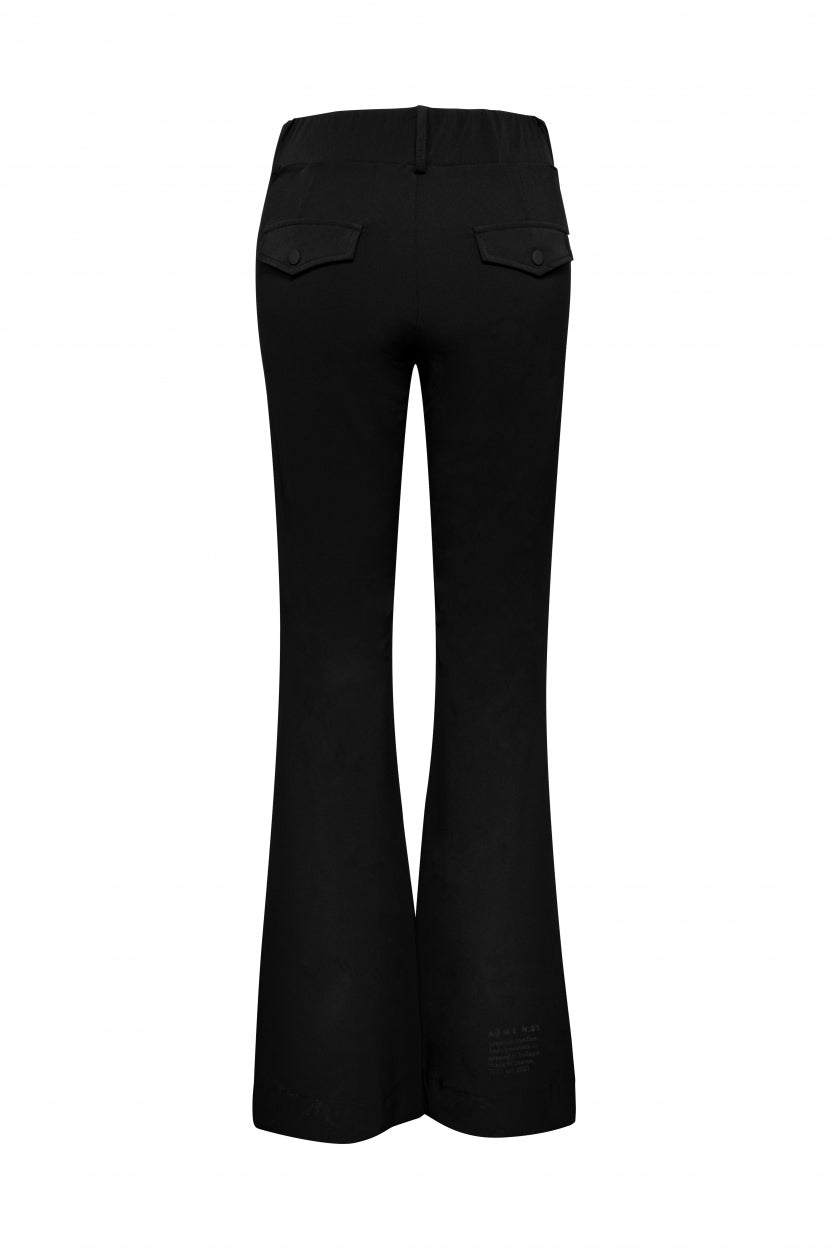 Serena Flared in Black – Kimara Fashion
